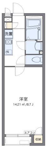 クレイノアムールⅢの間取り画像