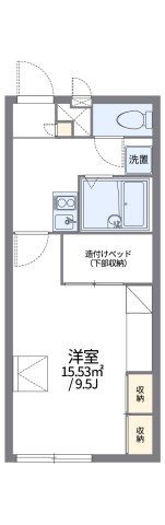 レオパレスベラージオの間取り画像