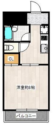 レクシア西九条の間取り画像