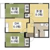 清水コーポGの間取り画像