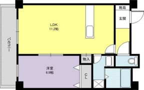 レオン光善寺の間取り画像