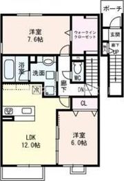 ディアコートの間取り画像