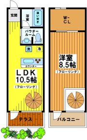 グリーンガーデンの間取り画像