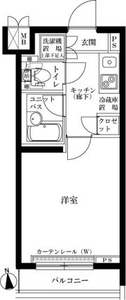 ルーブル大森七番館の間取り画像