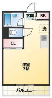 アバンティ21の間取り画像