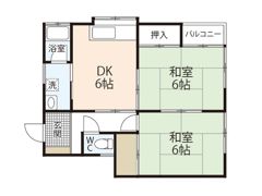 草津FLATSの間取り画像
