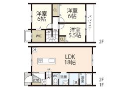 ノーブル.M Bの間取り画像