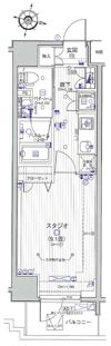 デュオシティ大森町の間取り画像