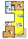 高橋ハイツの間取り画像