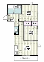 エストレージャ開成の間取り画像