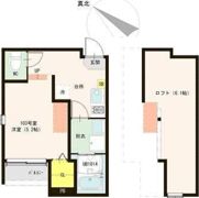 ハーモニーテラス栗栖野華ノ木町の間取り画像