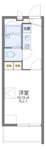 レオパレスエアフォルクの間取り画像