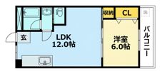 大幸ハイツの間取り画像