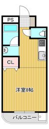ネオモンシェリー津島Aの間取り画像