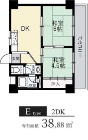 第5田村マンションの間取り画像