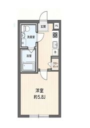リバーサイド横浜の間取り画像