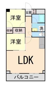 山吉ビルの間取り画像