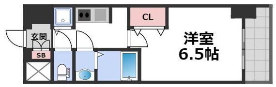 S-RESIDENCE都島Elegantの間取り画像