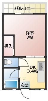 ホワイトパレスの間取り画像