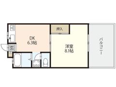 西本ビルの間取り画像