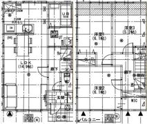 グランソフィア北沢の間取り画像