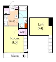 ブラウンヒルBの間取り画像