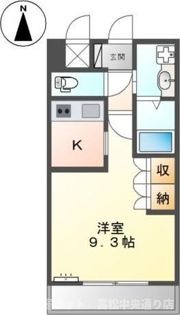 アンベリール南の間取り画像