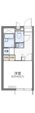 レオパレス椿の間取り画像
