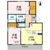 RUPOSEⅠの間取り画像