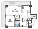 近鉄淀川リバーサイドマンションの間取り画像