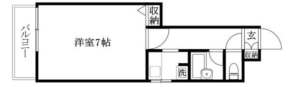 ダイアパレス竹原の間取り画像