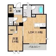 フィオーレ千現の間取り画像