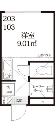 Joyous Life北沢の間取り画像
