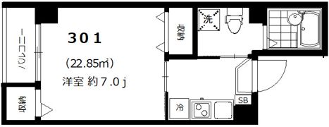 ジェメリ高津の間取り画像