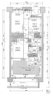 パークホームズ代々木西原の間取り画像