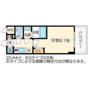 エスリード大阪シティノースの間取り画像
