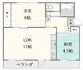 江南団地212棟204号室の間取り画像