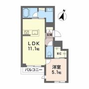 エクラージュ牛田旭の間取り画像