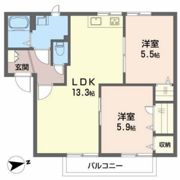 フレグランス塚本 A棟の間取り画像