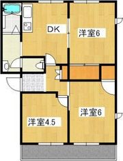 ヴィルヌーブBの間取り画像