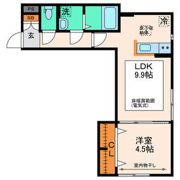 パセオプラシード泉中央の間取り画像