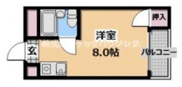 ロータリーマンション西三荘の間取り画像