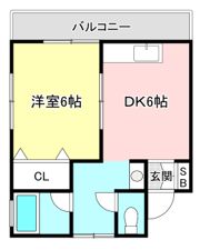 コーポトウズの間取り画像
