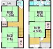 都島区都島本通4丁目貸家の間取り画像