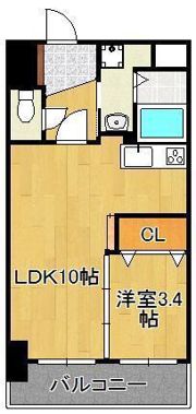 LE GRAND BLEU DEUXの間取り画像