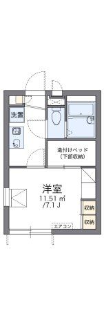 レオパレスピノの間取り画像