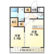 メルローズ札元の間取り画像