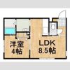 Marriott共栄町の間取り画像