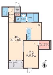 アレーズ・テラの間取り画像