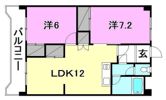 ニック石手の間取り画像